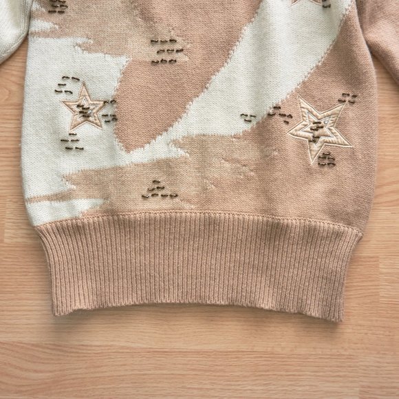 Vintage 80s Escada by Margaretha Ley Women's Wool Mohair Sweater, Size L - Picture 3 of 11